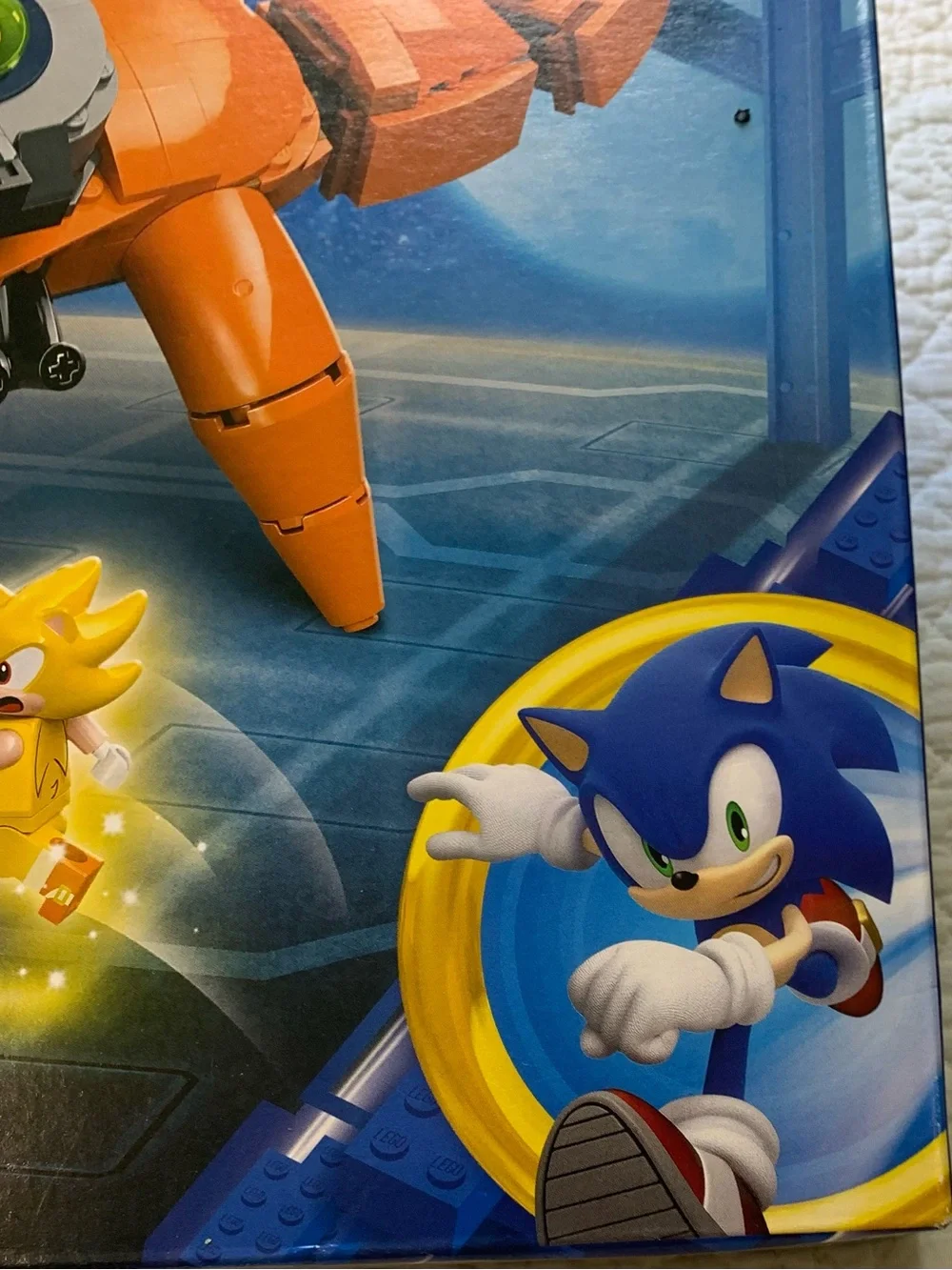 Retired Lego Sonic the Hedgehog Super Shadow vs Biolizard (77003) Building Set